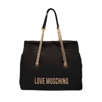 THE BOLD LOVE HAMMERED SHOPPING BAG